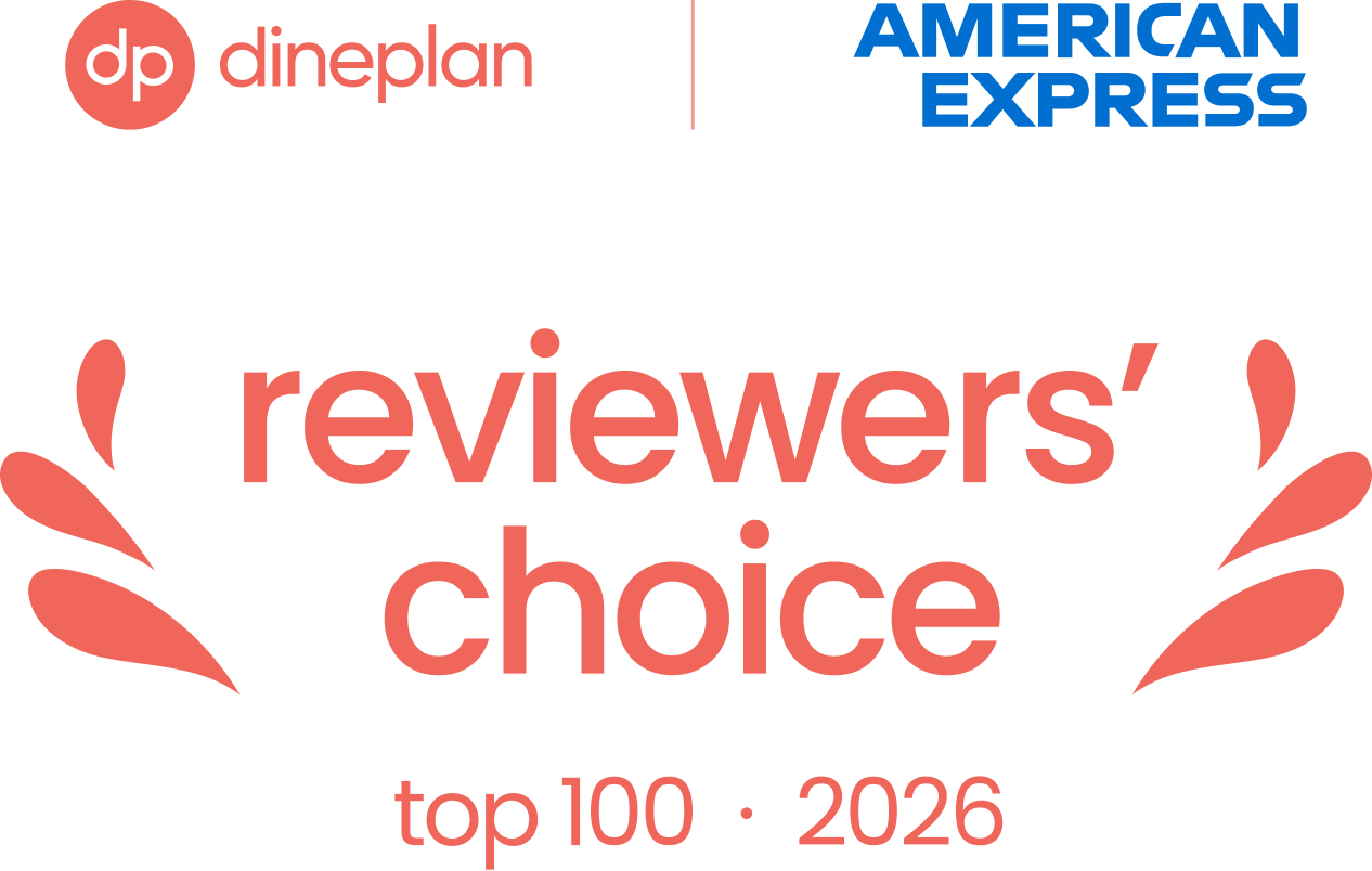 2026 Dineplan Reviewers’ Choice Awards Top 100, presented by American Express